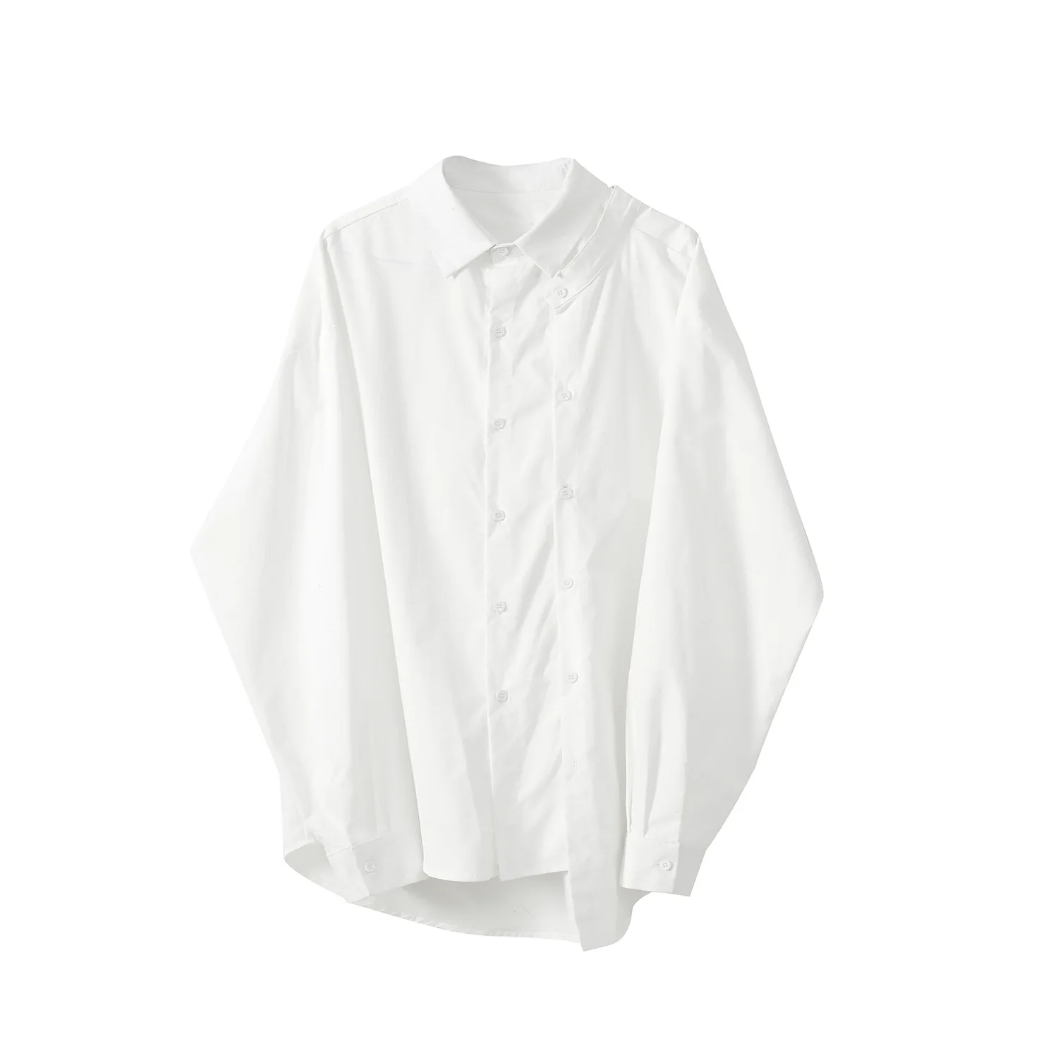

2022 spring and autumn thin men's shirt monochrome men's shirt