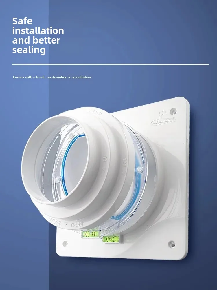 Специальный Антивозвратный воздушный клапан для ванной комнаты вытяжной канал