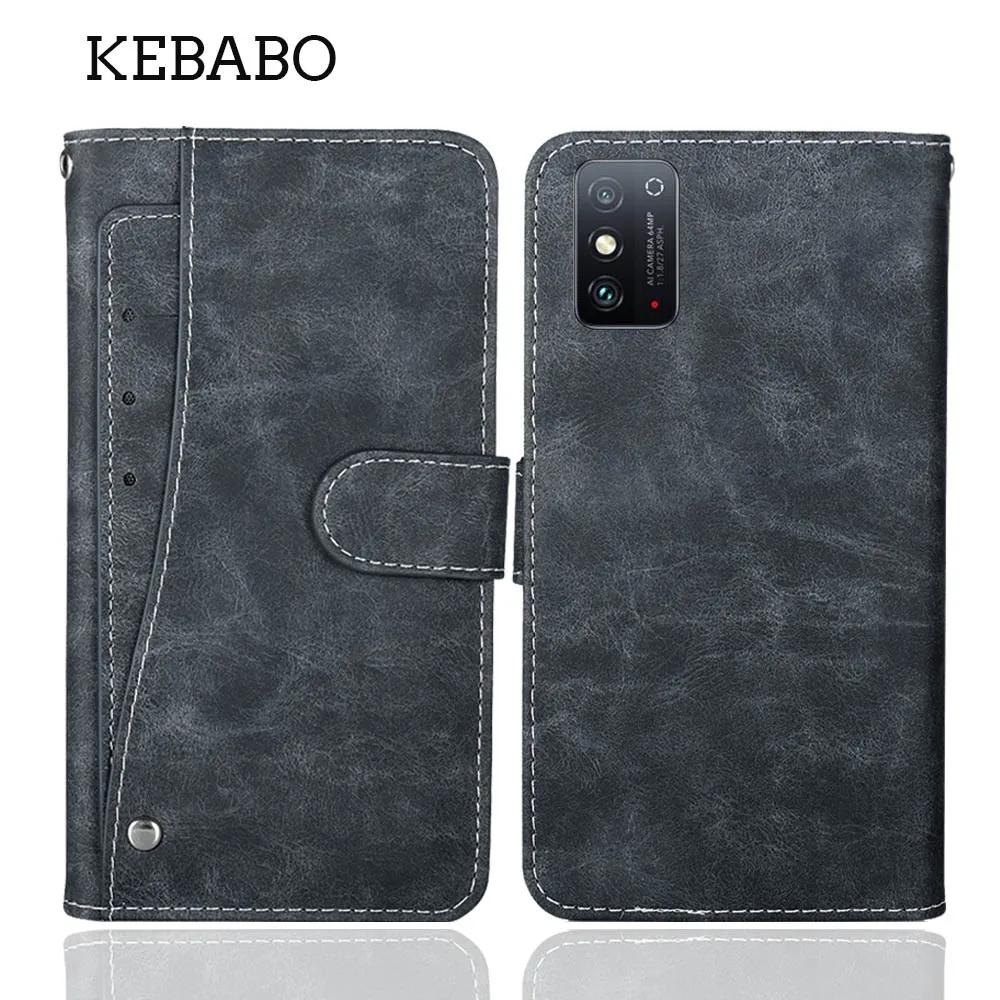 Модный кожаный кошелек для Honor X30 X30i Max чехол 7 09 дюйма роскошный чехол-книжка с