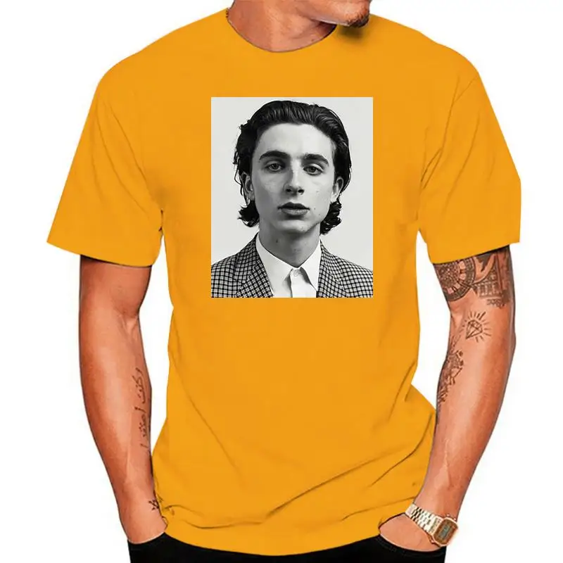

T-Shirt Tees Clothing Timothee Chalamet Black