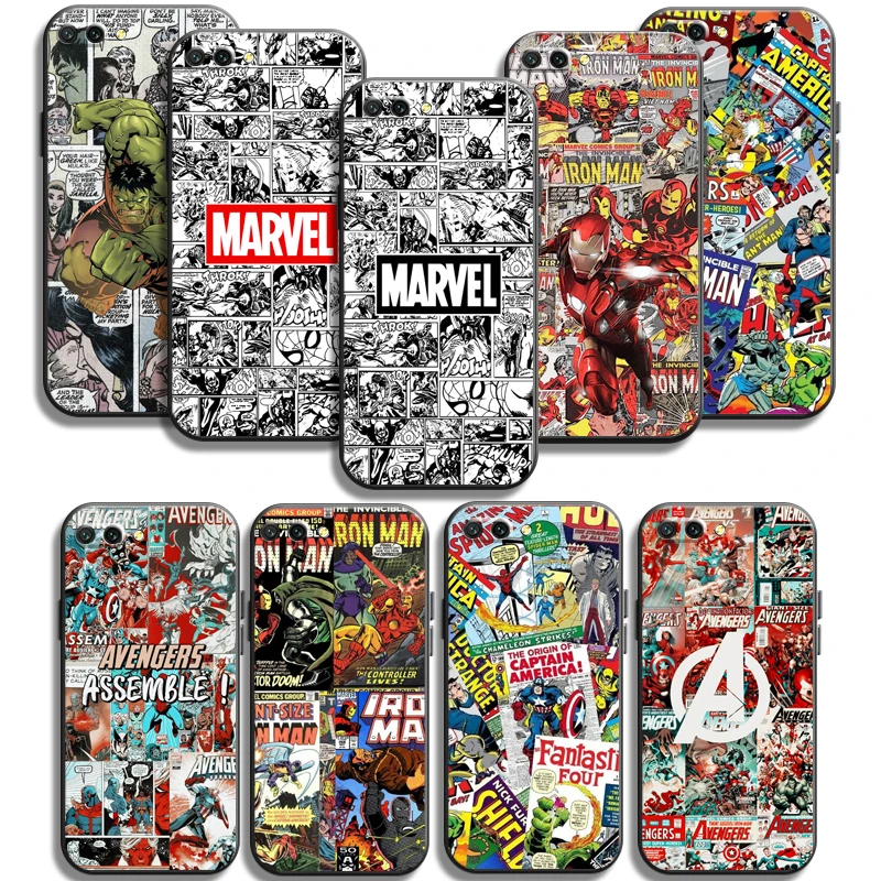 

Marvel Avengers US Phone Cases For Huawei Honor Y6 Y7 2019 Y9 2018 Y9 Prime 2019 Y9 2019 Y9A Funda Back Cover Soft TPU