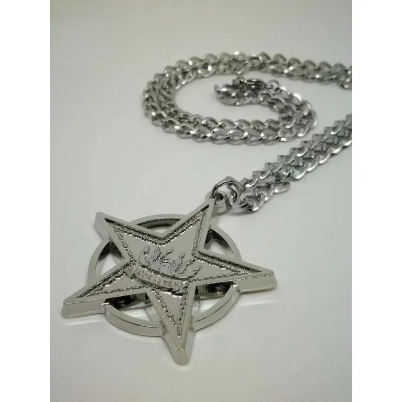 В наличии Saint Seiya Myth тканевое 5-звездочное ожерелье с подвеской COS Hades God of Underworld