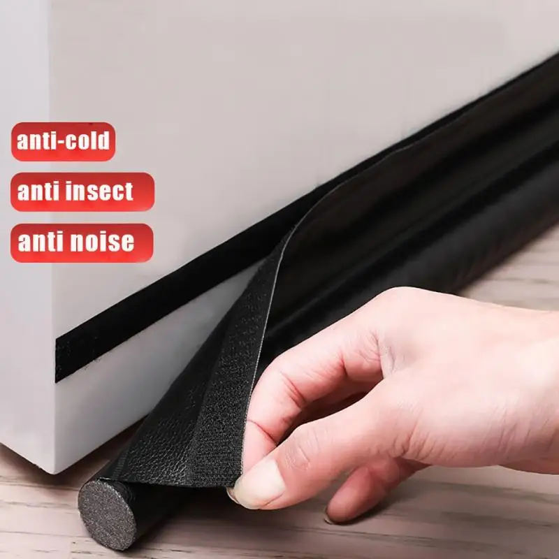 

Adjustable Door Bottom Seal Strip Weatherstrip Under Door Draft Stopper Anti-Cold Windproof Gap Blocker House Acoustic Foam