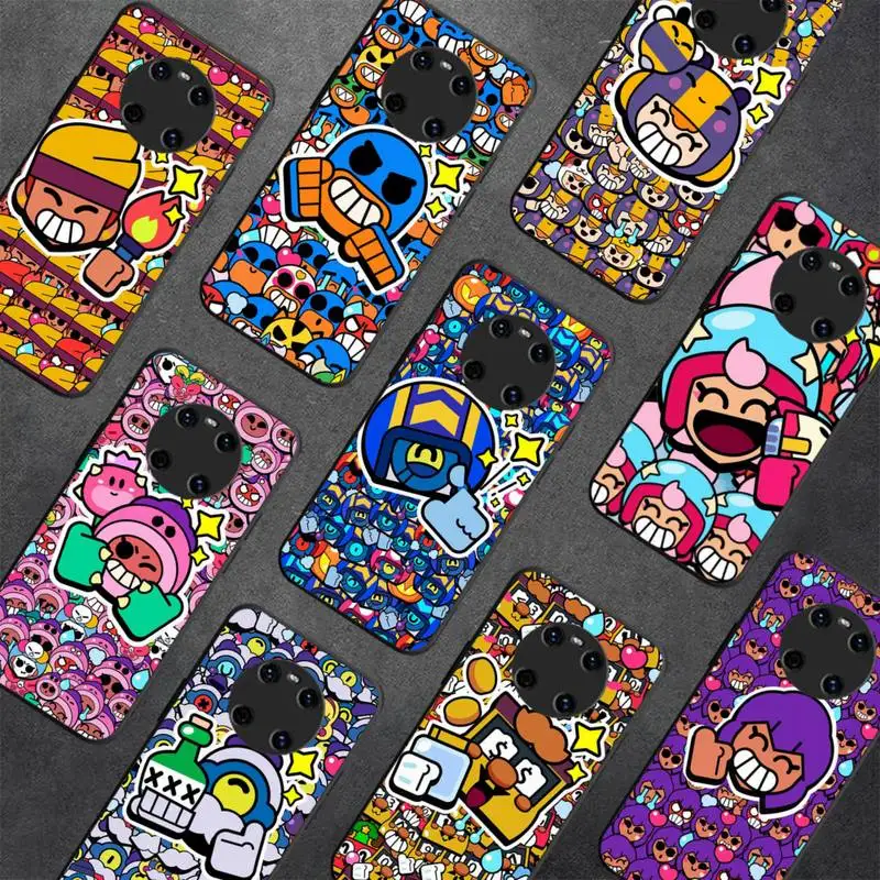 

Cartoon Cute Stars Phone Case for Huawei Y 6 9 7 5 8s prime 2019 2018 enjoy 7 plus