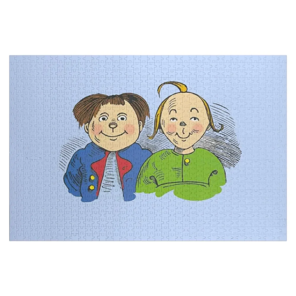 Пазл Max and Moritz персонализированный детский подарок игрушечный пазл