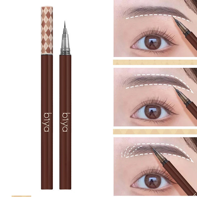 

Ultra-fine Eyebrow Pencil Outline Shadow Lying Silkworm Eyeliner Waterproof Non-smudge Lasting Colorfast Liquid Eyebrow Pencil