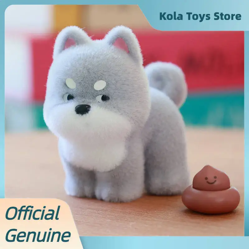 Фото 52Toys Blind Box: Фигурка собаки из серии PooPoo Pups, милый абстрактный дизайнерский сувенир, украшение для рабочего стола, коллекционная игрушка, праздничный подарок №4