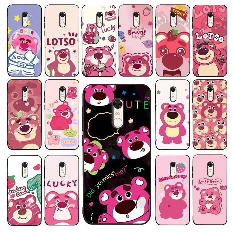 

Disney Toy Story Lotso Phone Case for Redmi 5 6 7 8 9 A 5plus K20 4X 6 cover