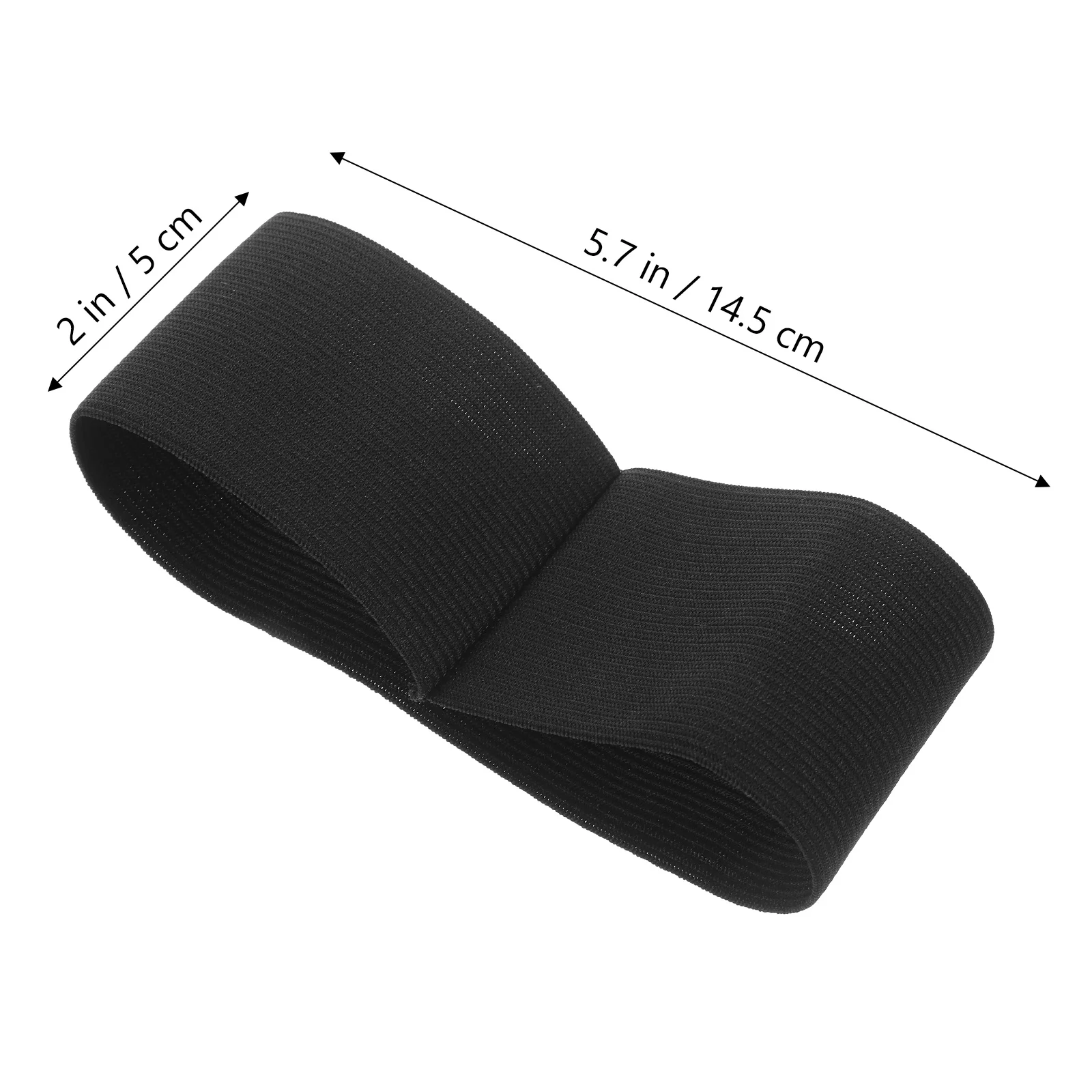 25 шт. черный траурный пояс похоронная повязка на руку с памятью смерти эластичная