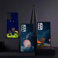 cartoon the little prince and fox phone case for samsung galaxy a s note 10 12 20 32 40 50 51 52 70 71 72 21 fe s ultra plus