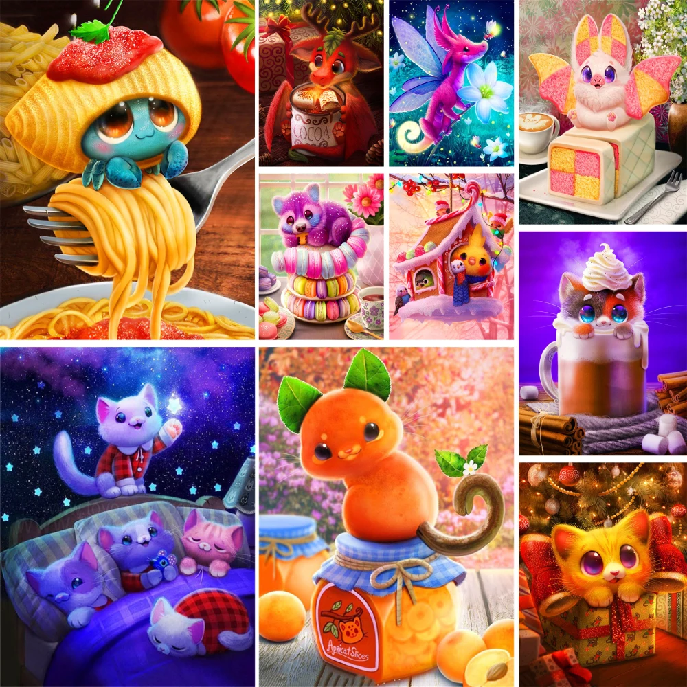 

Набор для алмазной вышивки «животные», 2023