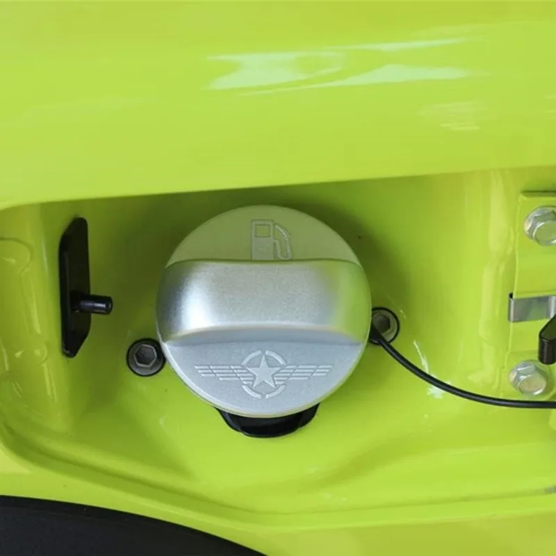 Фото Прозрачная декоративная крышка топливного бака для Suzuki Jimny JB74 JB64 3-дверный 2019 2020 2022 2023 2024 2025 №5