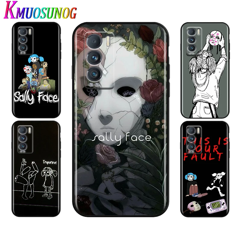 

Sally Face Game For Realme 8 GT Neo Neo2 Edition Explorer Master Q3 Pro Narzo30 C21 C20 C11 C21Y Soft Phone Case