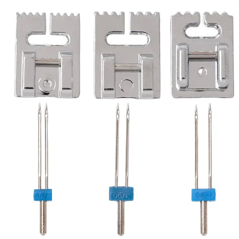 Бытовая многофункциональная швейная машина с двойной головкой 2 мм 3 4 двойная