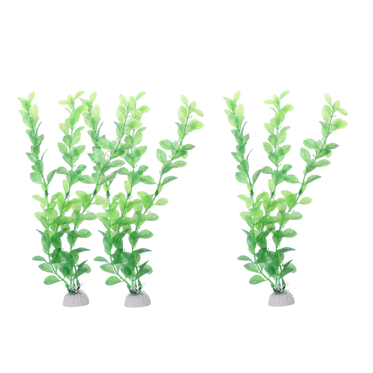 

3pcs Artificial Mini Aquarium Decorations Plants Tank Ornaments for Decor Tank