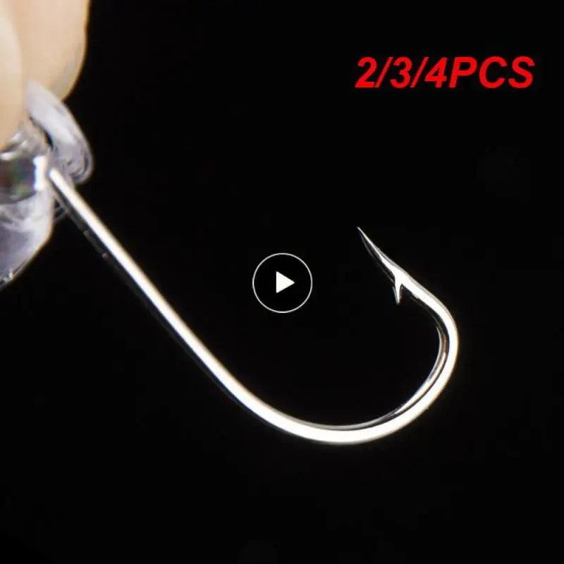 

2/3/4PCS Sea Fishing Tools Lifelike Appearance Practical Sea Bass Lures Simulation Raincoat Paper Sharp Hook