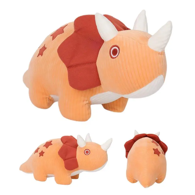 

Мягкая игрушка-динозавр, милая кукла-животное, сенсорный игрушечный динозавр, плюшевый подарок на искусство, Рождество, Пасху
