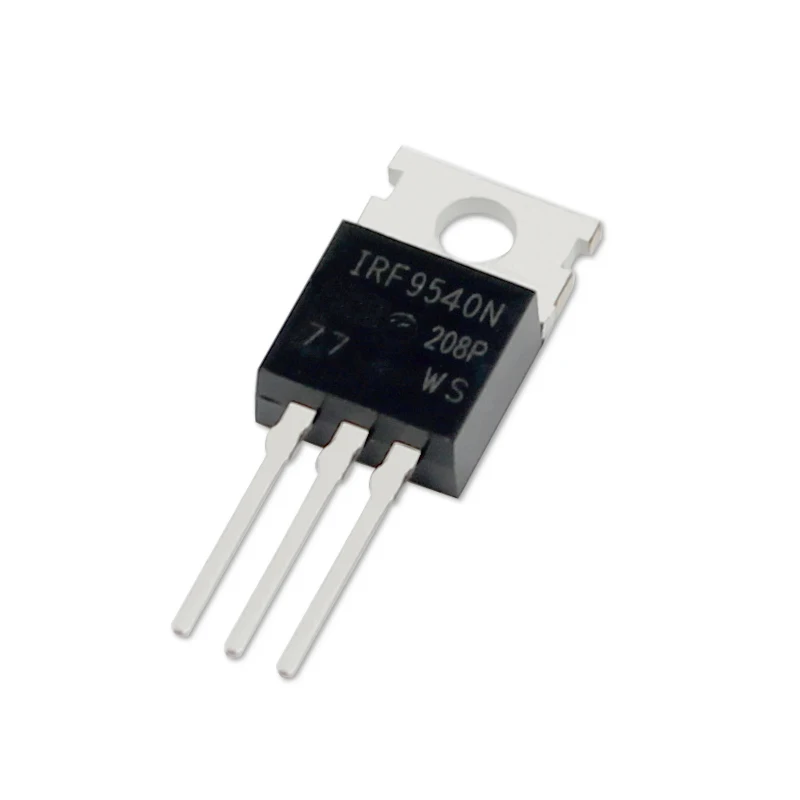 5pcs IRF9540 Transistor MOSFET 9540 IRF9540PBF TO220 MOSFT FETs 100V 23A Field Effect Transistors Set IC Electronic Component |