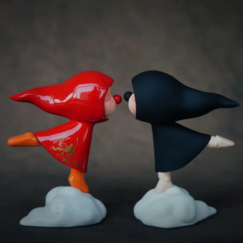 Фото Новинка! Оригинальный Huawei! Коллекционная фигурка Me Too Artist Series Blind Box: Оригинальная художественная смоляная статуэтка для декора рабочего стола, подарок №5