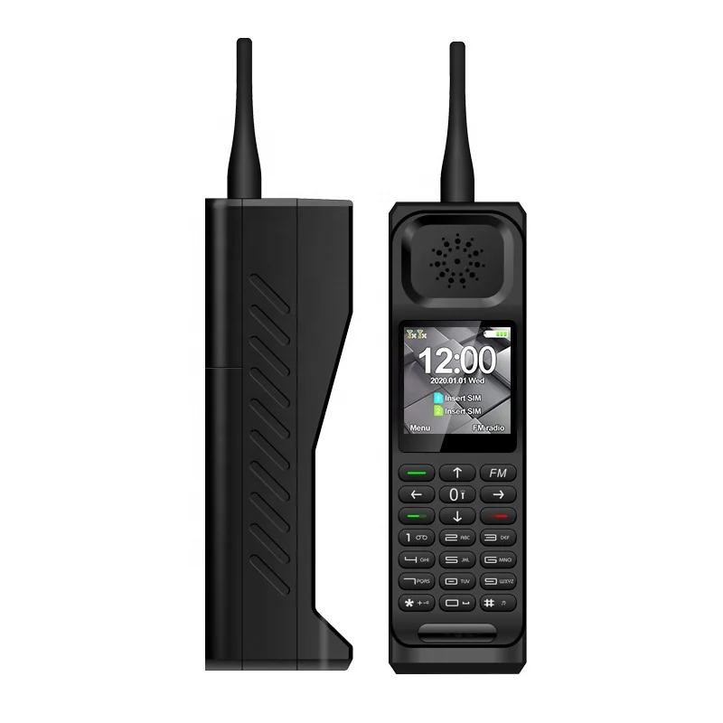 

Hoswn H999 1.54 inch IPS HD Screen Retro Style Cordless Old Model Toy Brick Phone