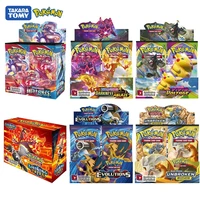 324pcsbox pokemon cards english darkness ablaze vivid voltage vmax gx series booster box collection trading card game toys