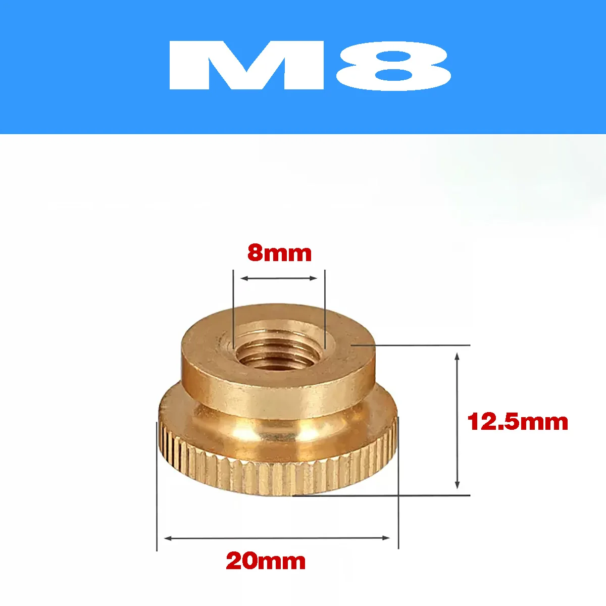 

Латунные гайки с высокой головкой M3M4M5M6M8