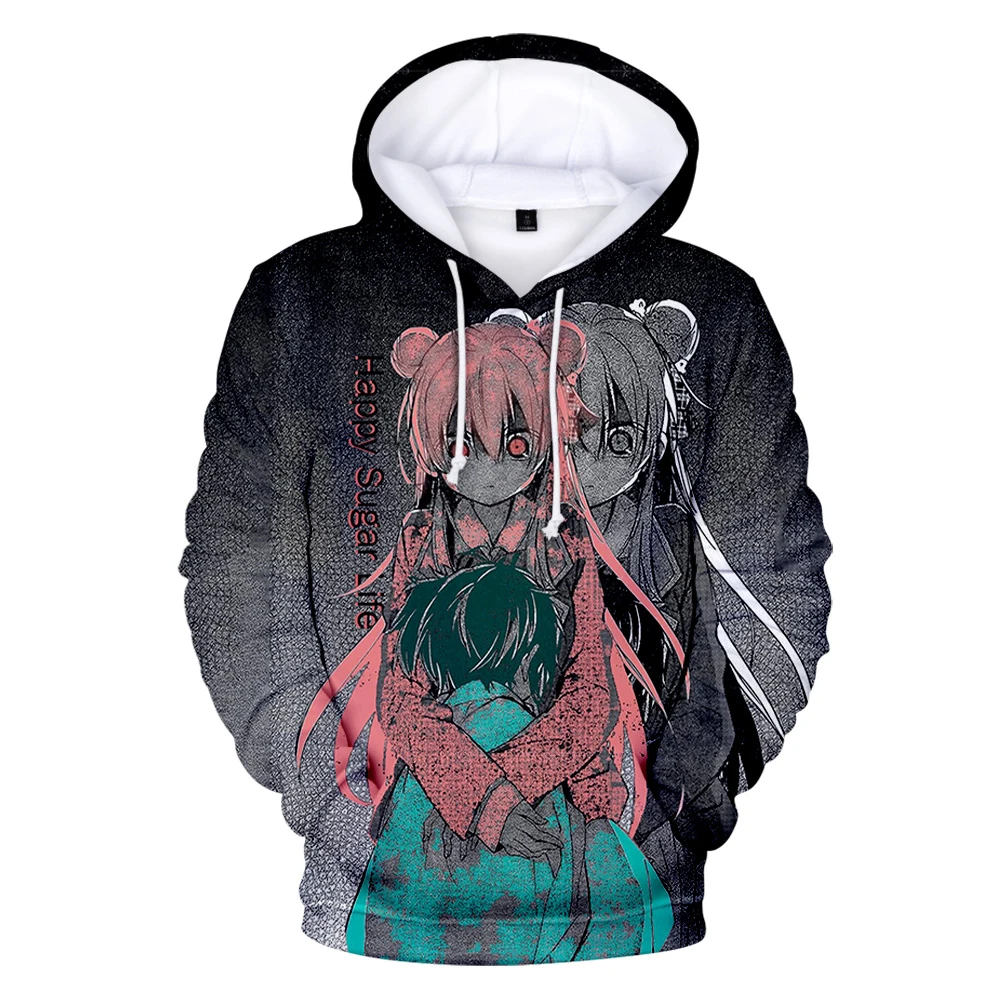 

2022 Happy Sugar Life Anime Hoodies Women Men 3D Prints Pullover Hooded Sweatshirt Fashion Casual Tracksuit clothing