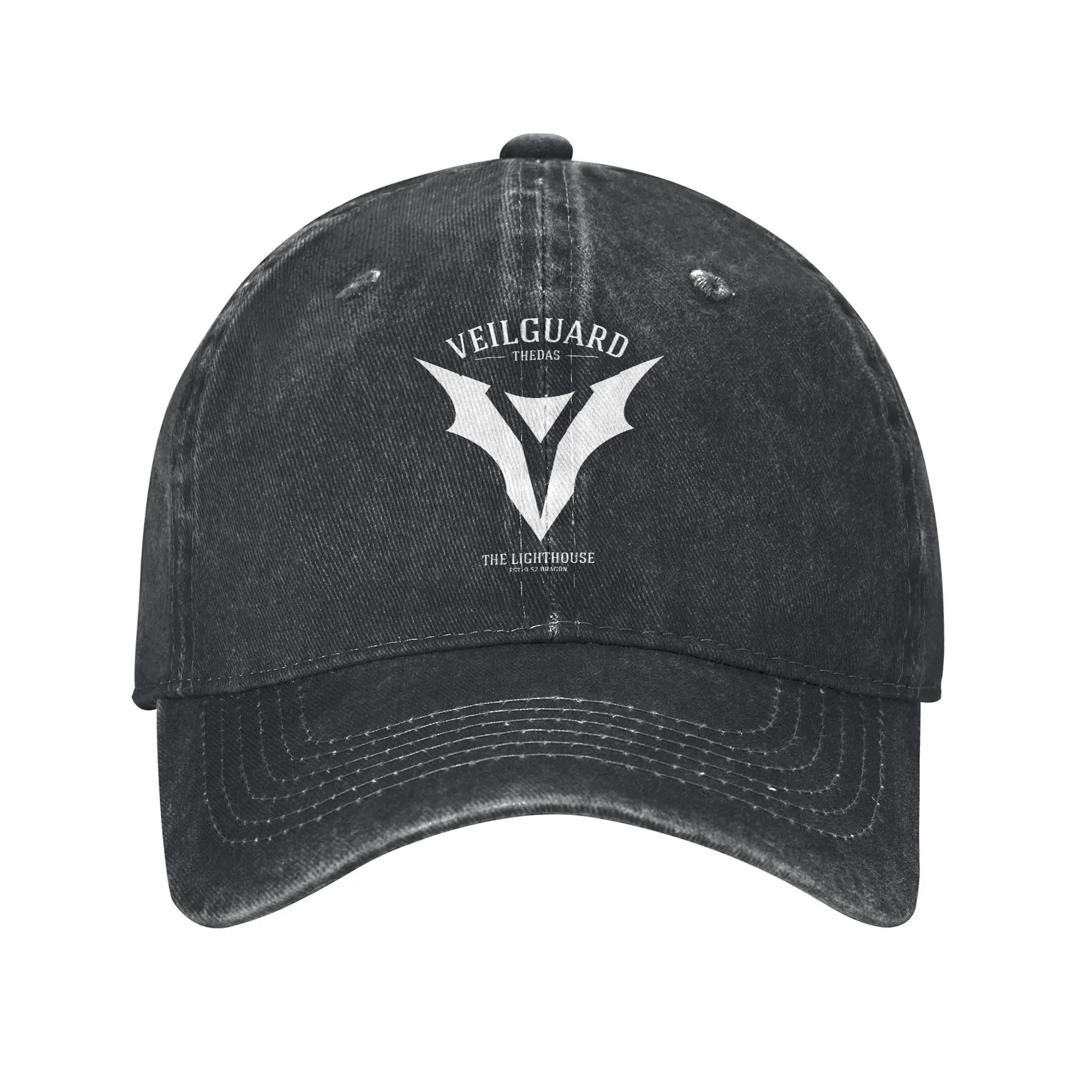 Dragon Age The Veilguard Lucanis Dellamorte бейсболки повседневные потертые джинсовые кепки Snapback