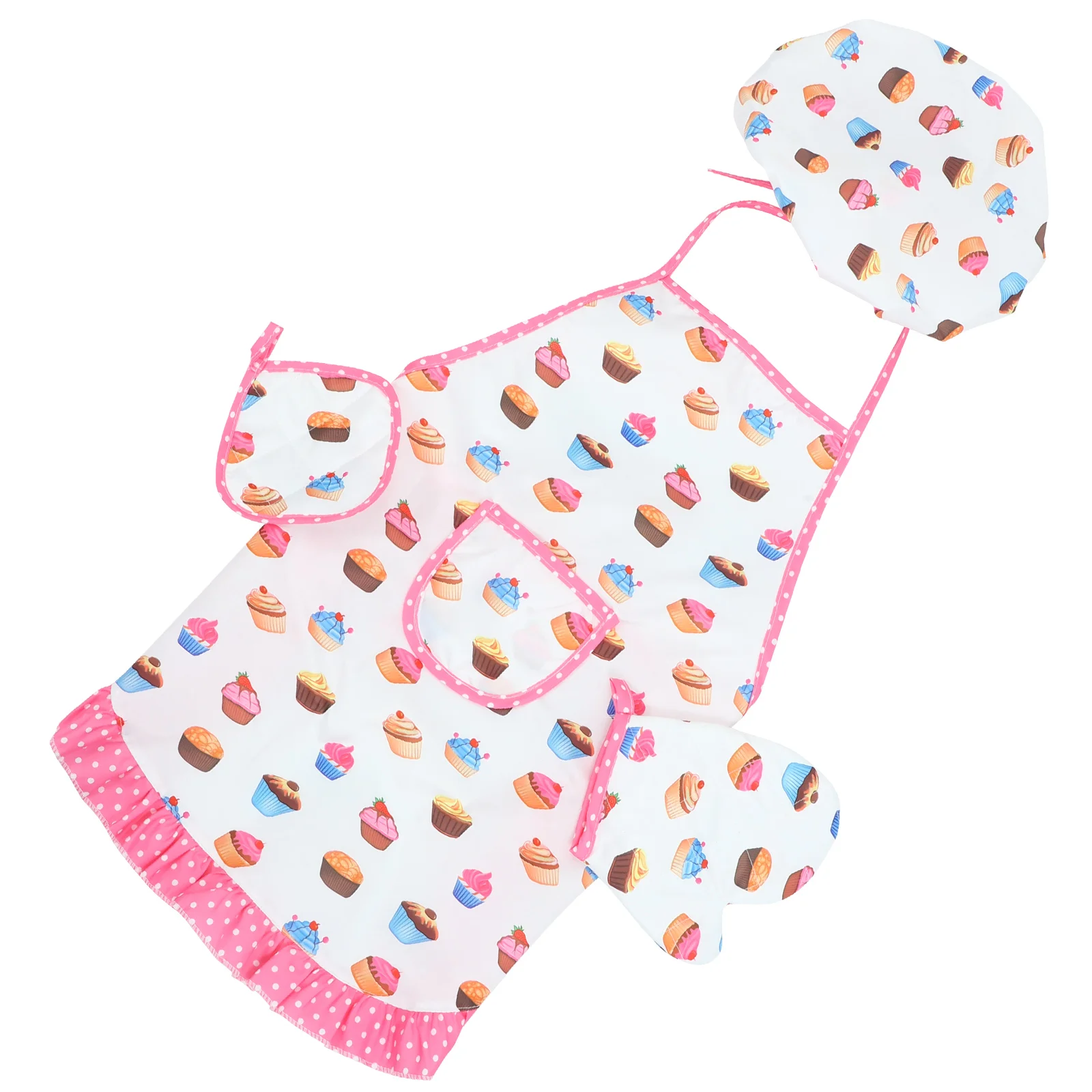 Детский фартук Грязный монстр милая шапка и игрушки для маленьких девочек