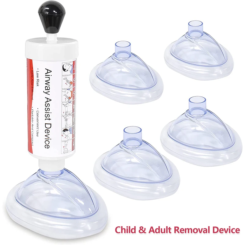 

1Set First Aid Choking Rescue Device Travel Home CPR First Aid Kit Firs For Adult & Children,Portable Asphyxia Rescue Device Kit