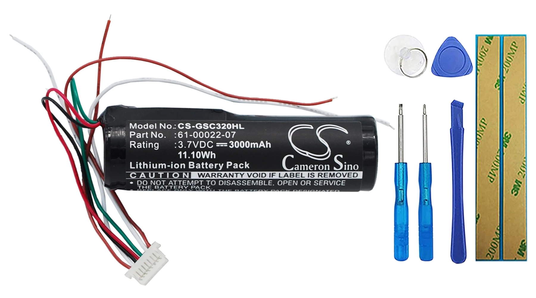 

Cameron Sino 3000mA Battery for Garmin StreetPilot C340 361-00022-00, 361-00022-05, 361-00022-07, IA3AB07B1A97