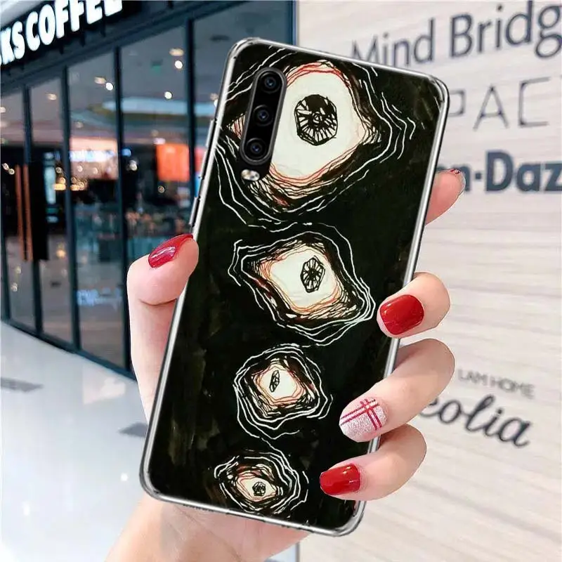 Японский ужас манга Стильный чехол для телефона Huawei P30 P20 P40 P50 P10 Mate 40 30 10 20 Lite Pro
