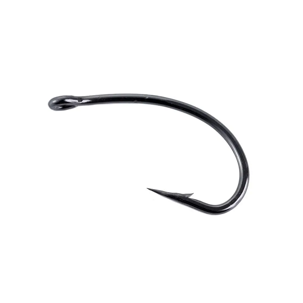 

Steel PTFE Coated Fishhooks High Carbon Long Shank Barbed Hook Fly Tying Hook Curve Shank Hooks Barbed Fish Hook