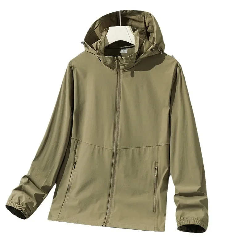 Summer Outdoor Sports Sunscreen Serum Thin Breathable Anti-uv Mountain Climbing Trendy Sun Protection Clothes For Men Women