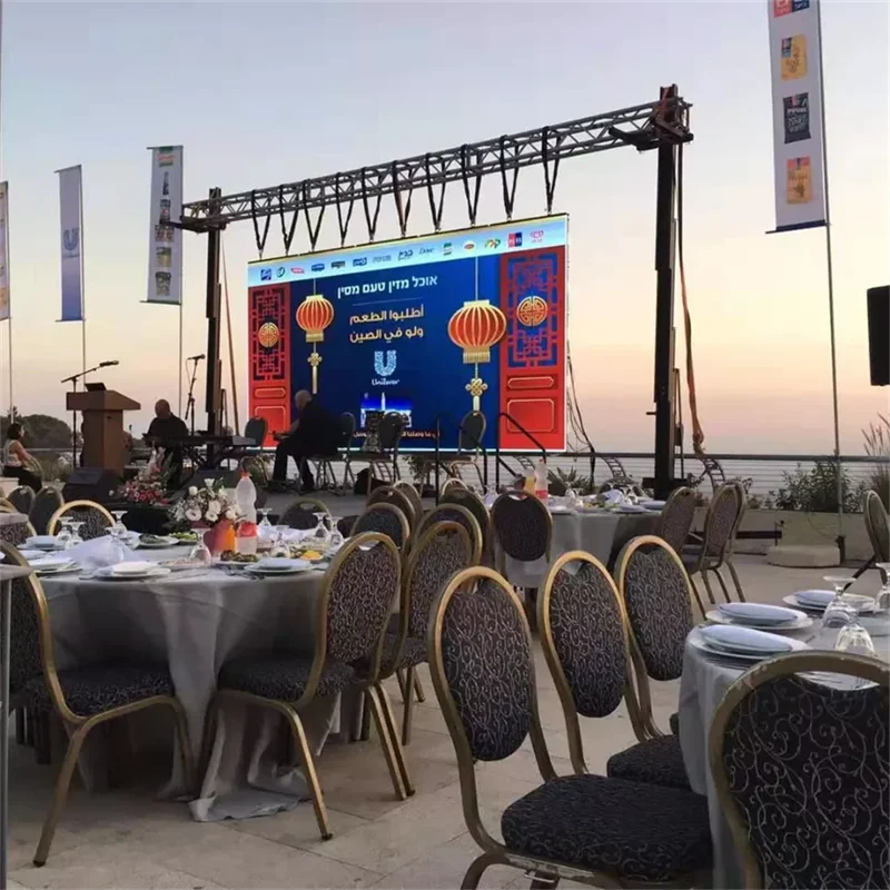 Портативный сценический фон P2.9 P3.9 P4.8