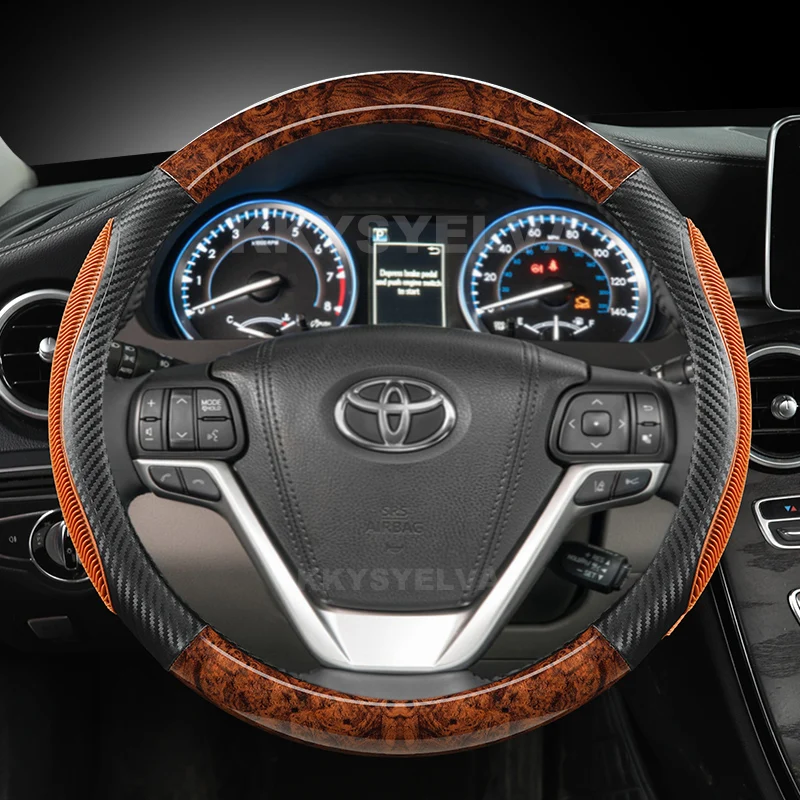 

Зернистость красного дерева для Toyota Highlander 2014 2015 2016 2017 2018 Sienna 2015 2019-2016