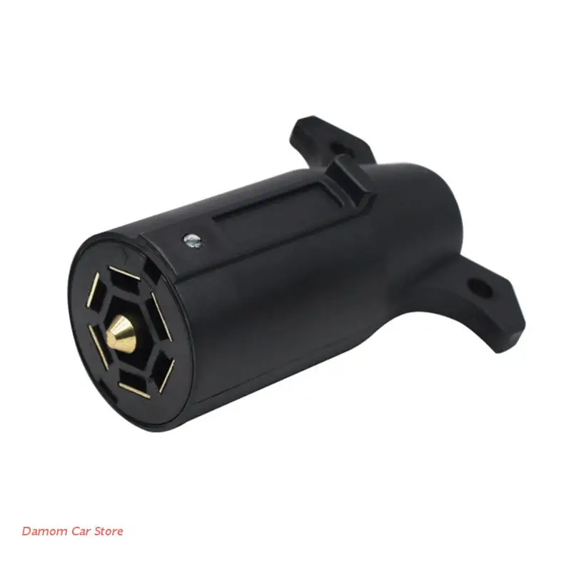 

7-контактный телефон, розетка 12 В, буксировочный гнездо, автомобильный разъем для трейлеров