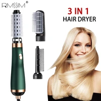 new hair dryer comb hot air curling for hair roller blow dryer ionic hair straightening brush quick dry hair curler curling iron