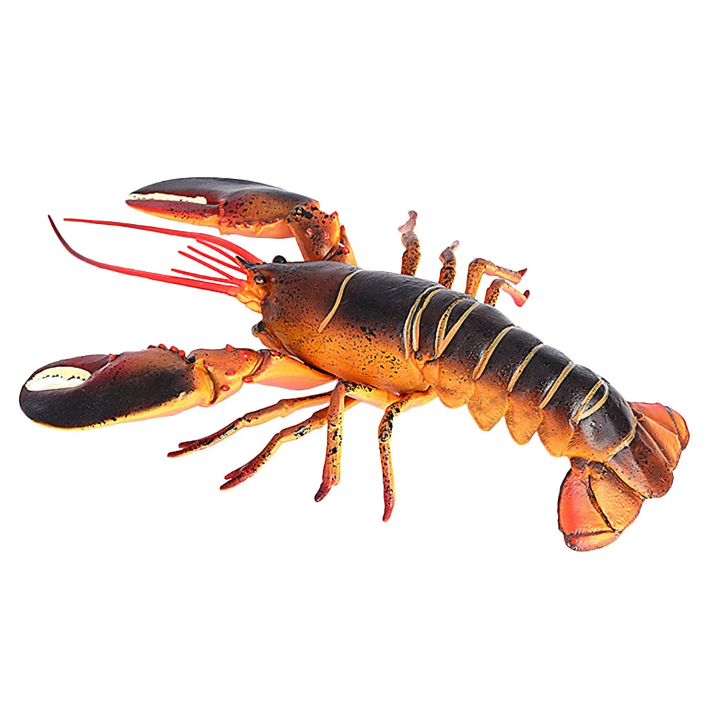 

Realistic Plastic Lobster Model Simulation Lobster Figure Plastic Animal Figure Lobster Figure Toy