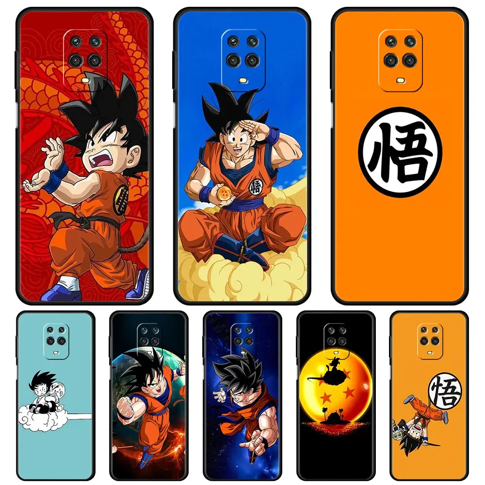 Чехол Dragon Ball Son Goku для Xiaomi Redmi Note 9S 9 10 Pro 8 7 8T 9T 11 |
