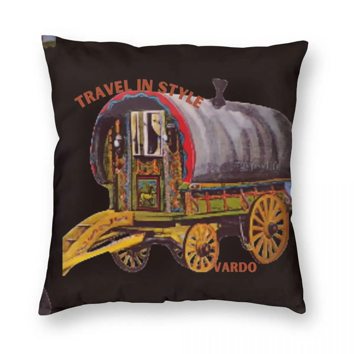 

45x45cm Square Pillowcase Polyester Creative Zipper Decorative Pillowcase Bed