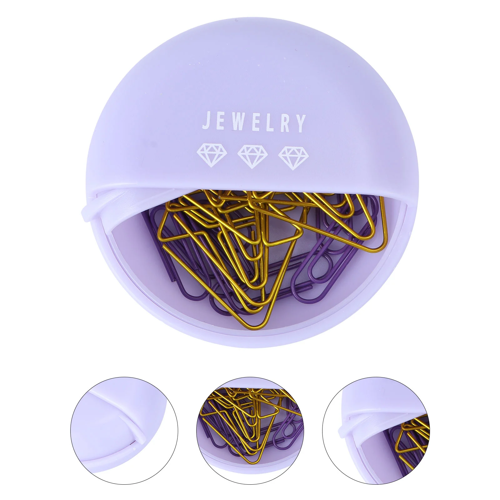 

1 Box of Metal Paperclips Coated Paper Clips Paper Clamp Paper Clips Office Supplies for Students Office Home