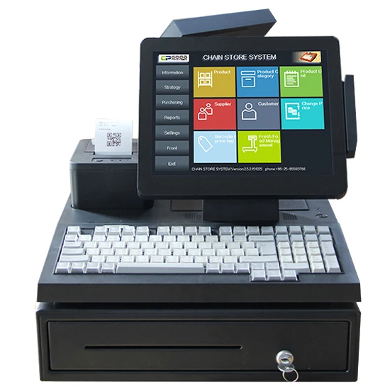 

The all in one POS machine with Android/Linux/Win OS and Hard Disk Capacity windows32/64/128GB SSD