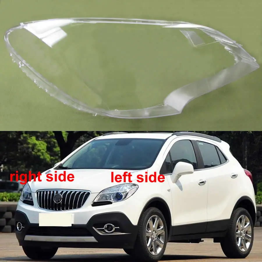 

For Buick Encore 2013 2014 2015 Front Headlamp Cover Transparent Lamp Headlight Shell Lens Plexiglass Replace Original Lampshade