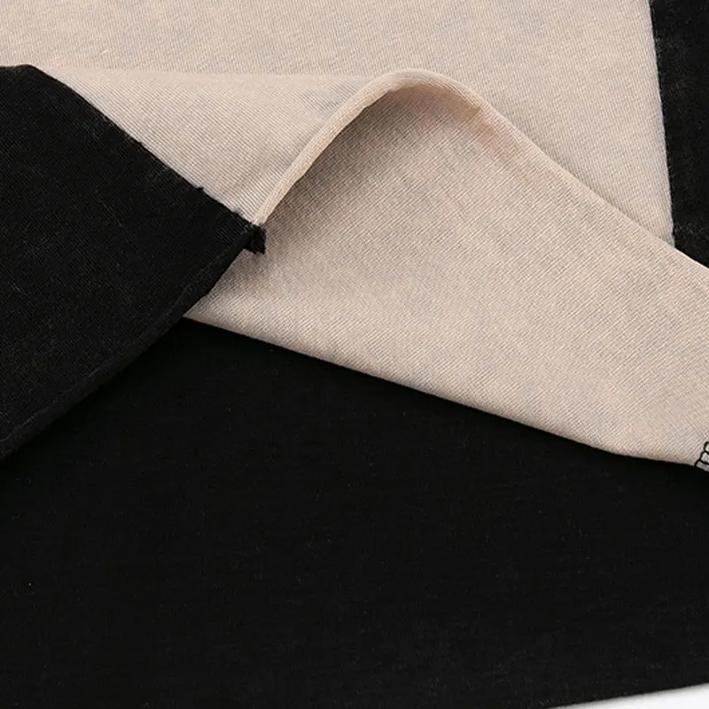 Мужская винтажная футболка Y2K Snake Grapihc с принтом гоночная спортивная лоскутная