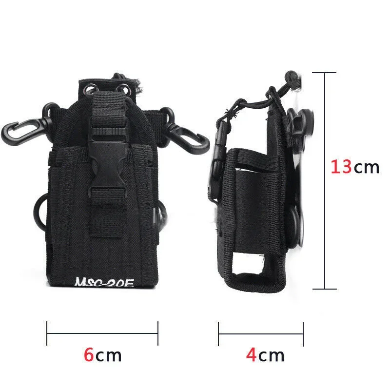 Фото Нейлоновая сумка-кобура MSC-20E для рации BaoFeng UV-5R UV-82 Motorola GP328 GP338 GP68 GP88 Cobra №3