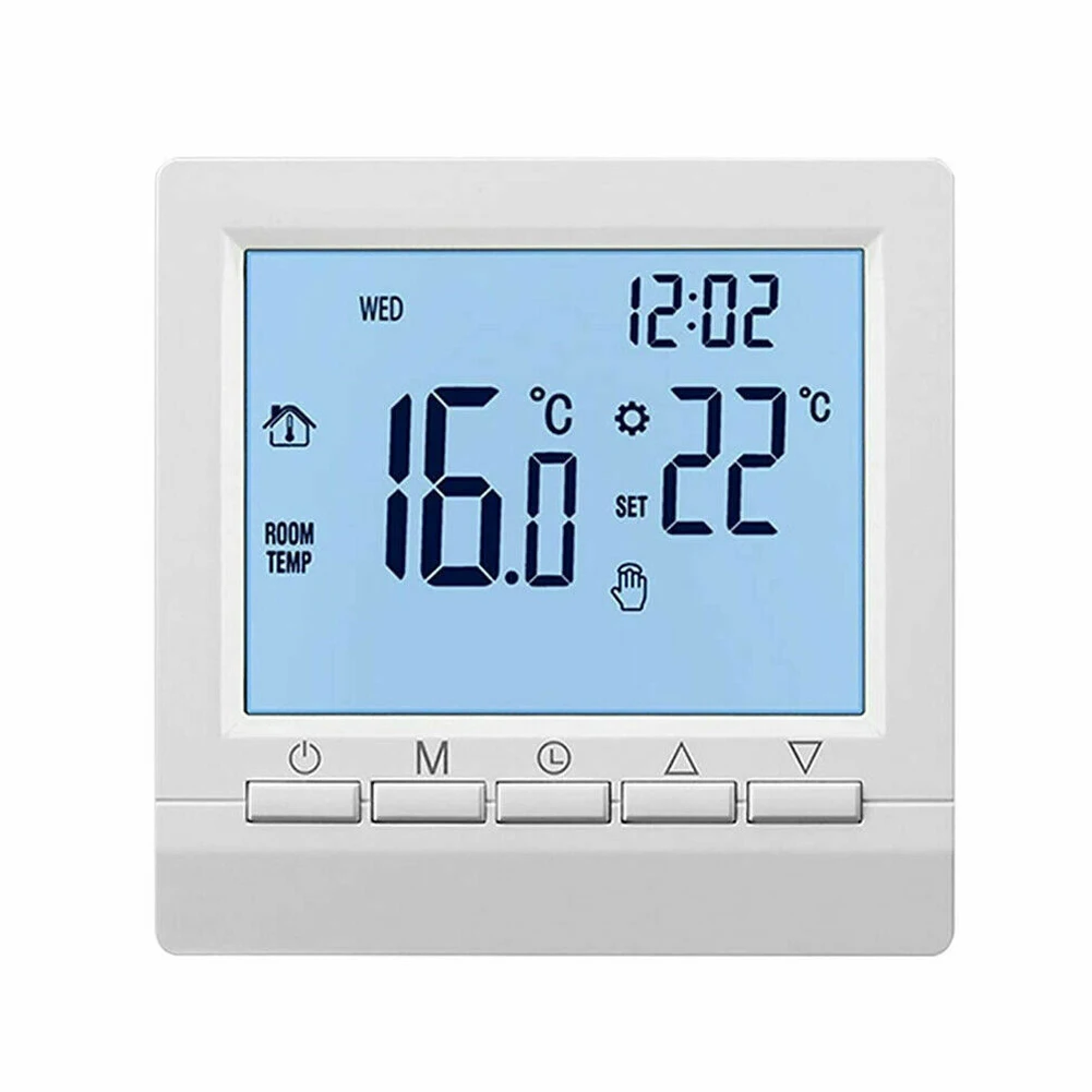 

Термостат для теплого пола 85/85/28 мм AC 110-230 В AC 110-230 В
