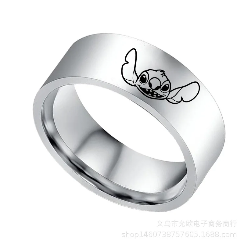2019 Новое поступление Стич мультфильм кольцо аксессуары 8 мм Милая Ститч