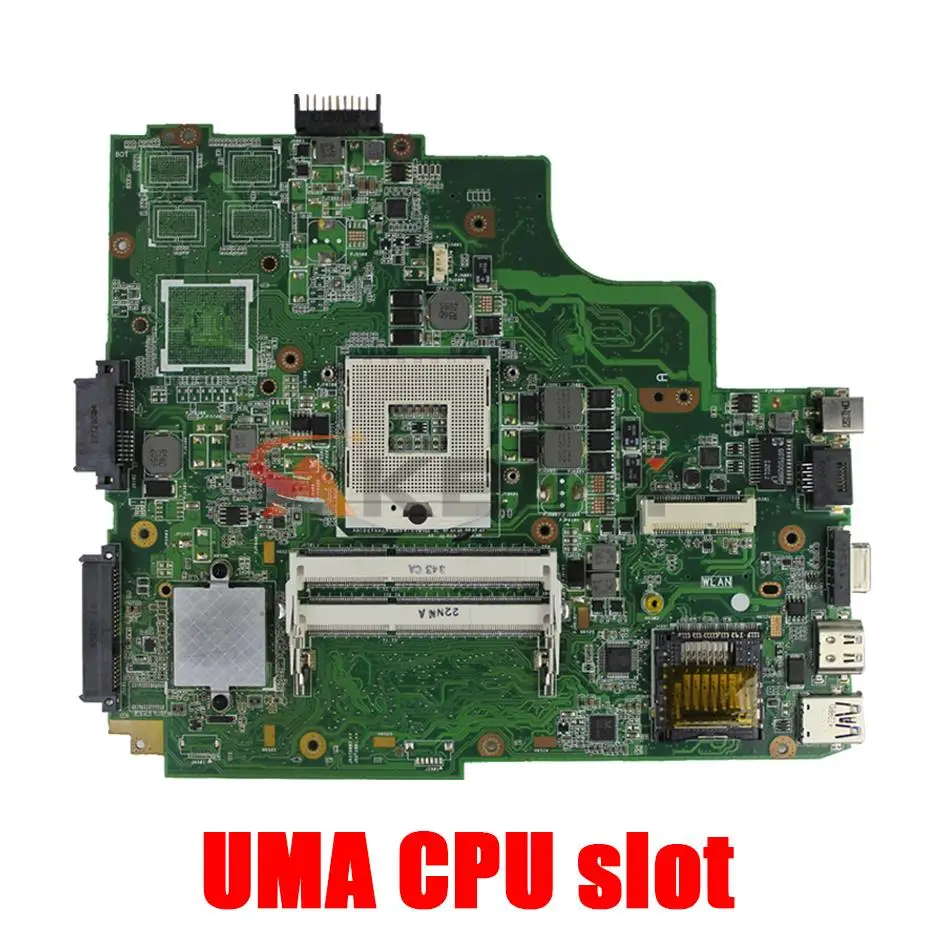Материнская плата K43E с процессором I3 для ASUS A43E P43E K43SD материнская ноутбука REV 5 0