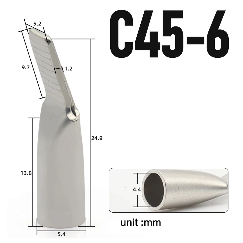 10 шт. C45 контактный кабельный наконечник 1 5-35 мм2 вставка обжимной терминал медный